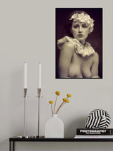 Portrait in Monochrome Poster och Canvastavla