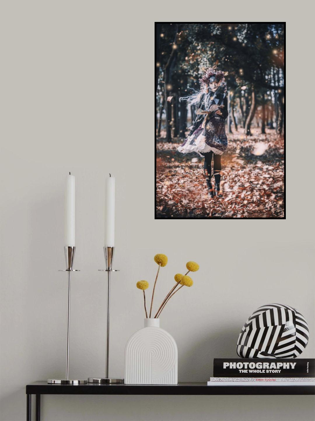 with the wind Poster och Canvastavla