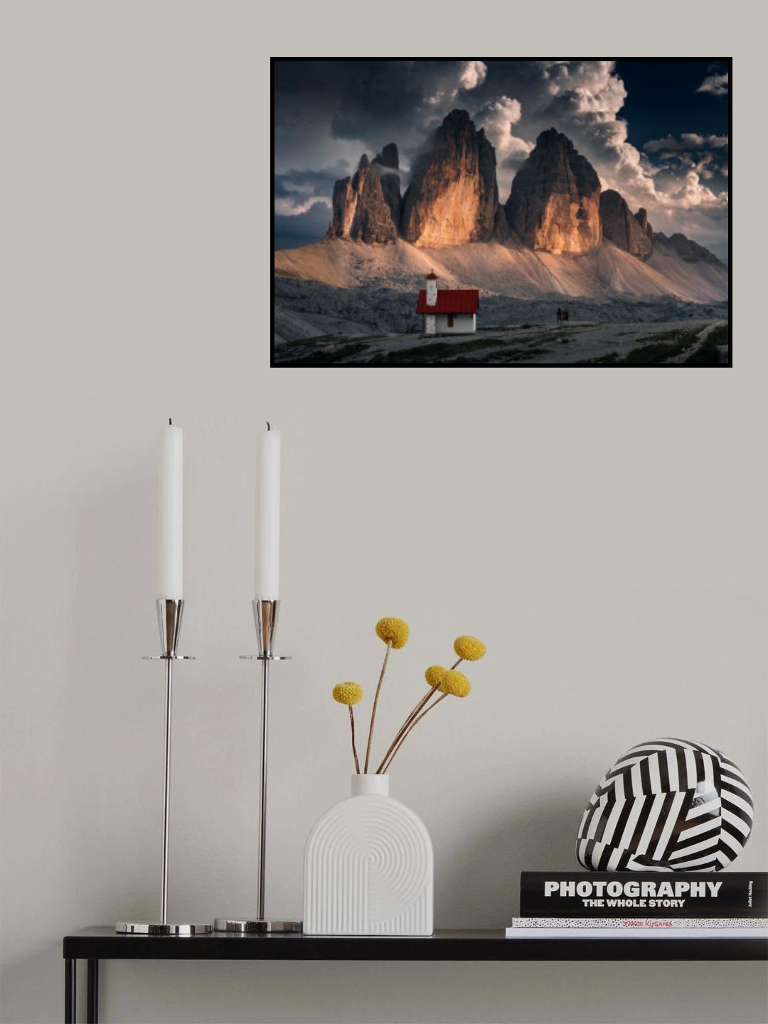 Tre Cime Poster och Canvastavla