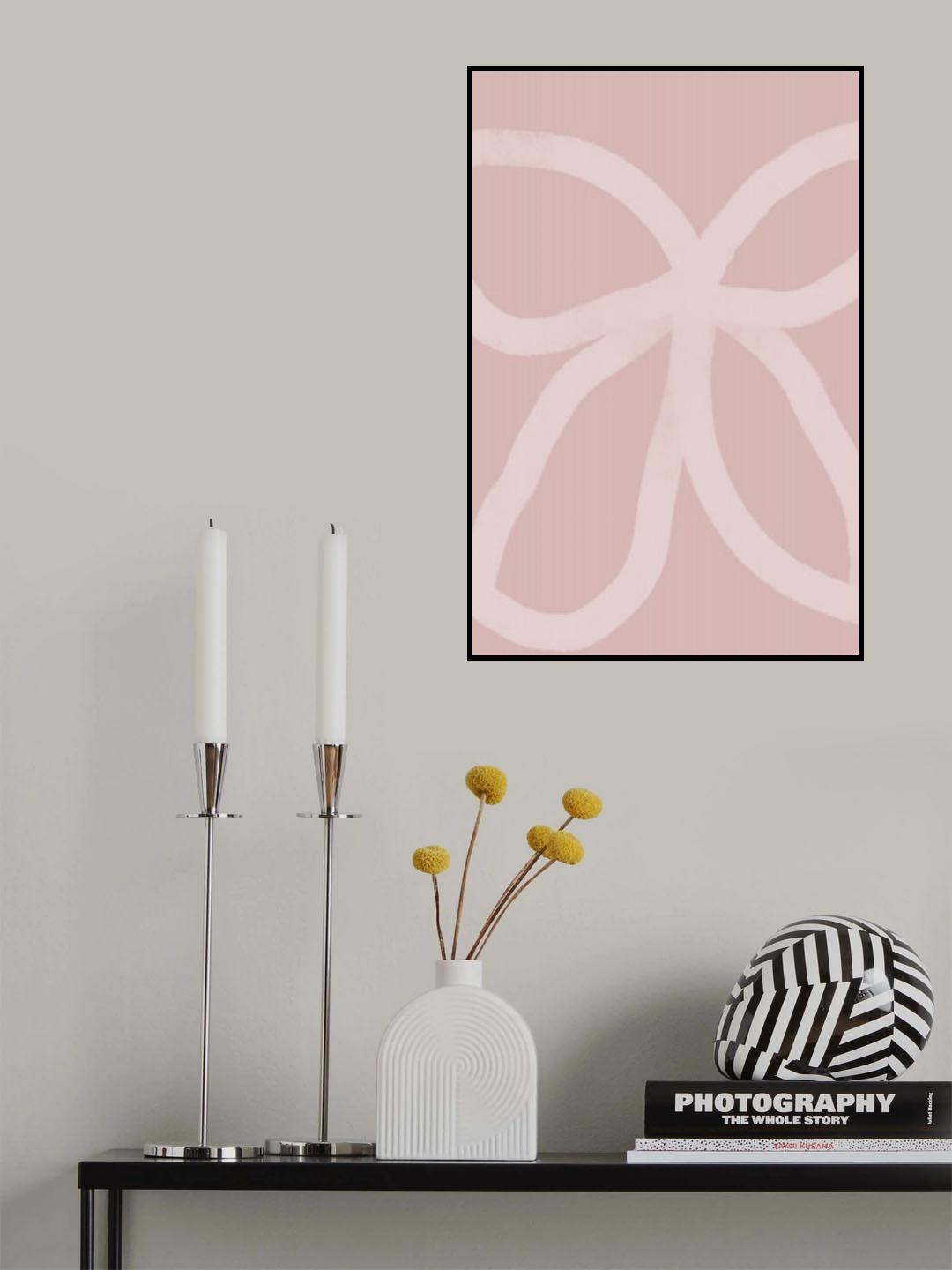 Abstract Butterfly Poster och Canvastavla