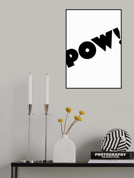 POW! Poster och Canvastavla