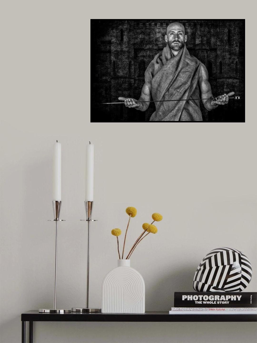 Swordsman Poster och Canvastavla