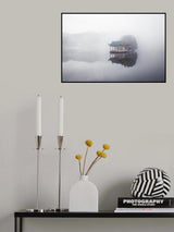 Foggy Lake Poster och Canvastavla