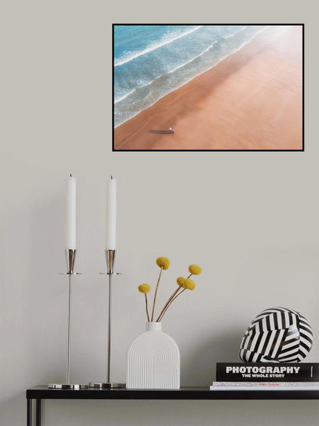 walk by the sea Poster och Canvastavla
