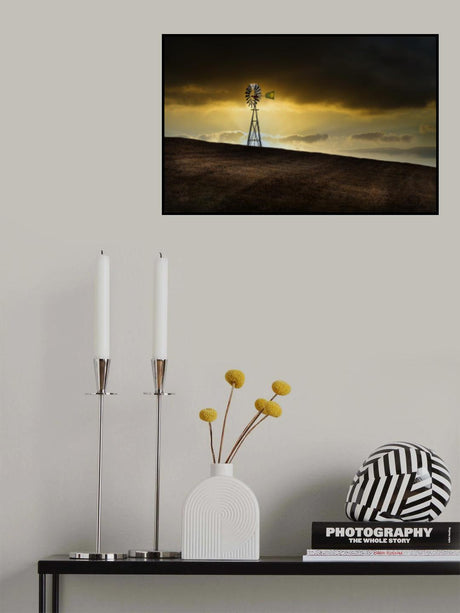 Windmill Poster och Canvastavla