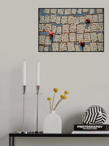 Women drying vermicelli Poster och Canvastavla