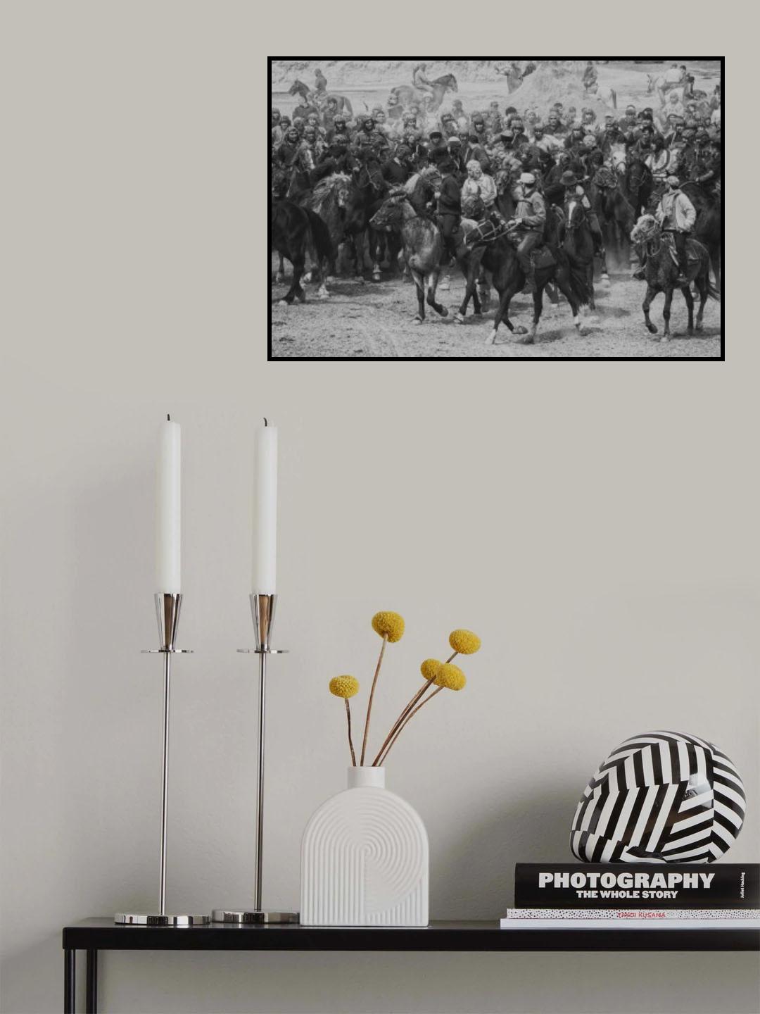 Buzkashi 5773 Poster och Canvastavla