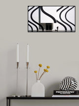 Modern swinging architecture Poster och Canvastavla