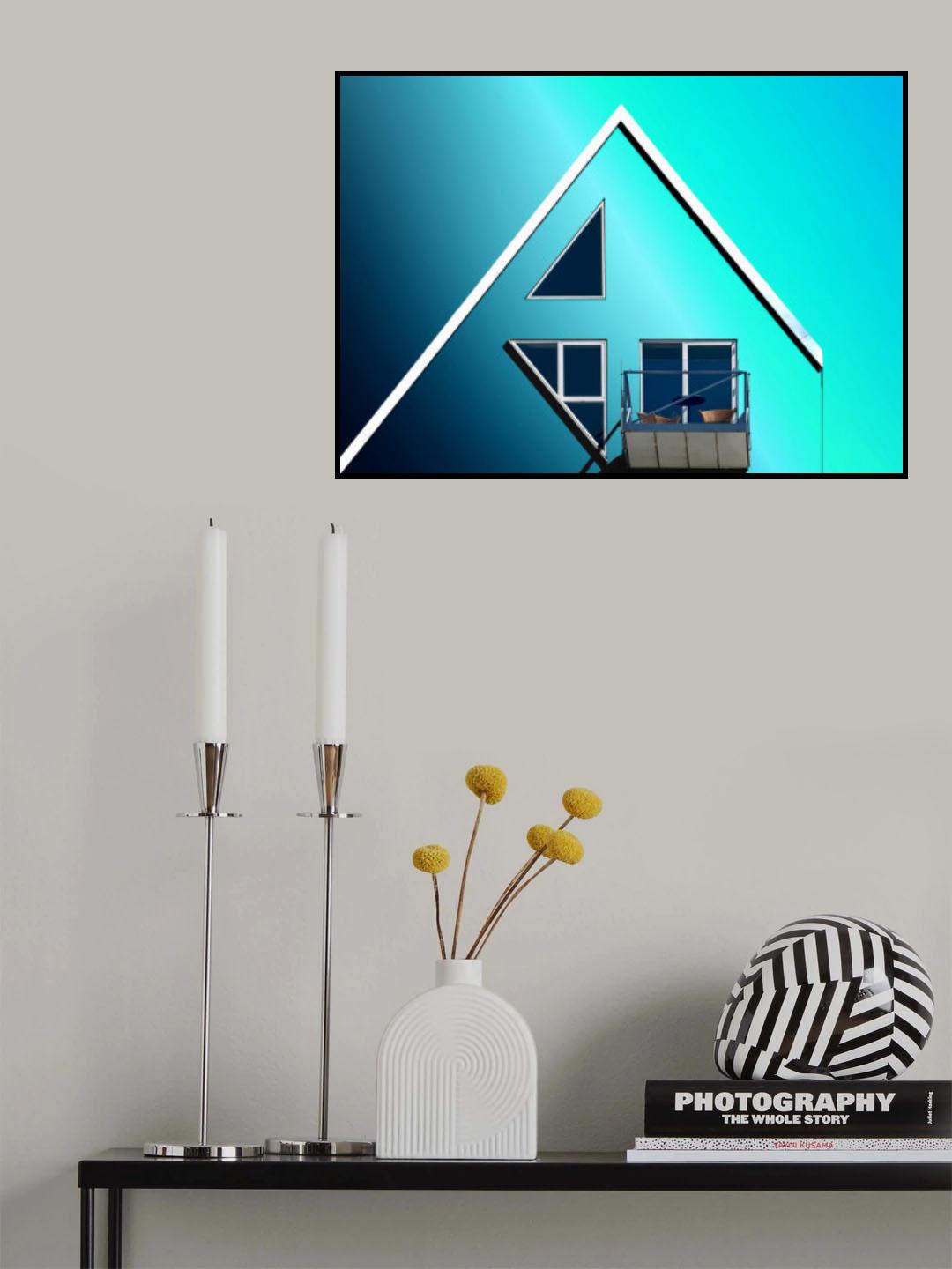 Emphasis of the lines Poster och Canvastavla