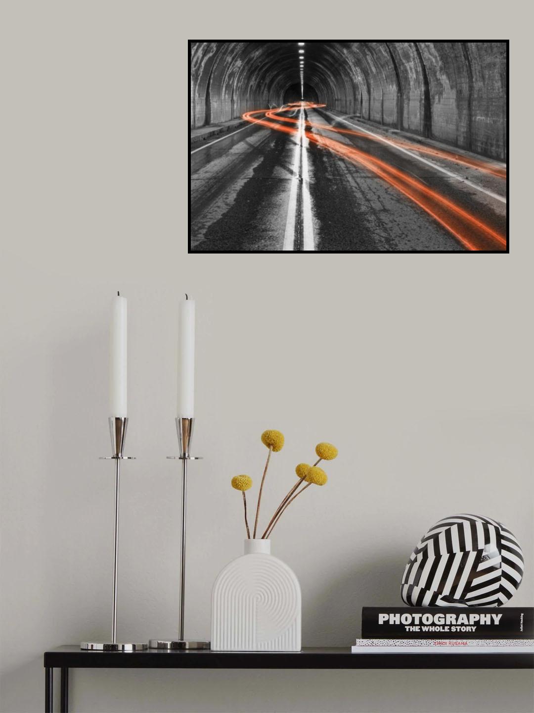 Drunk N Tunnel Poster och Canvastavla