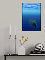 Shades of blue Poster och Canvastavla