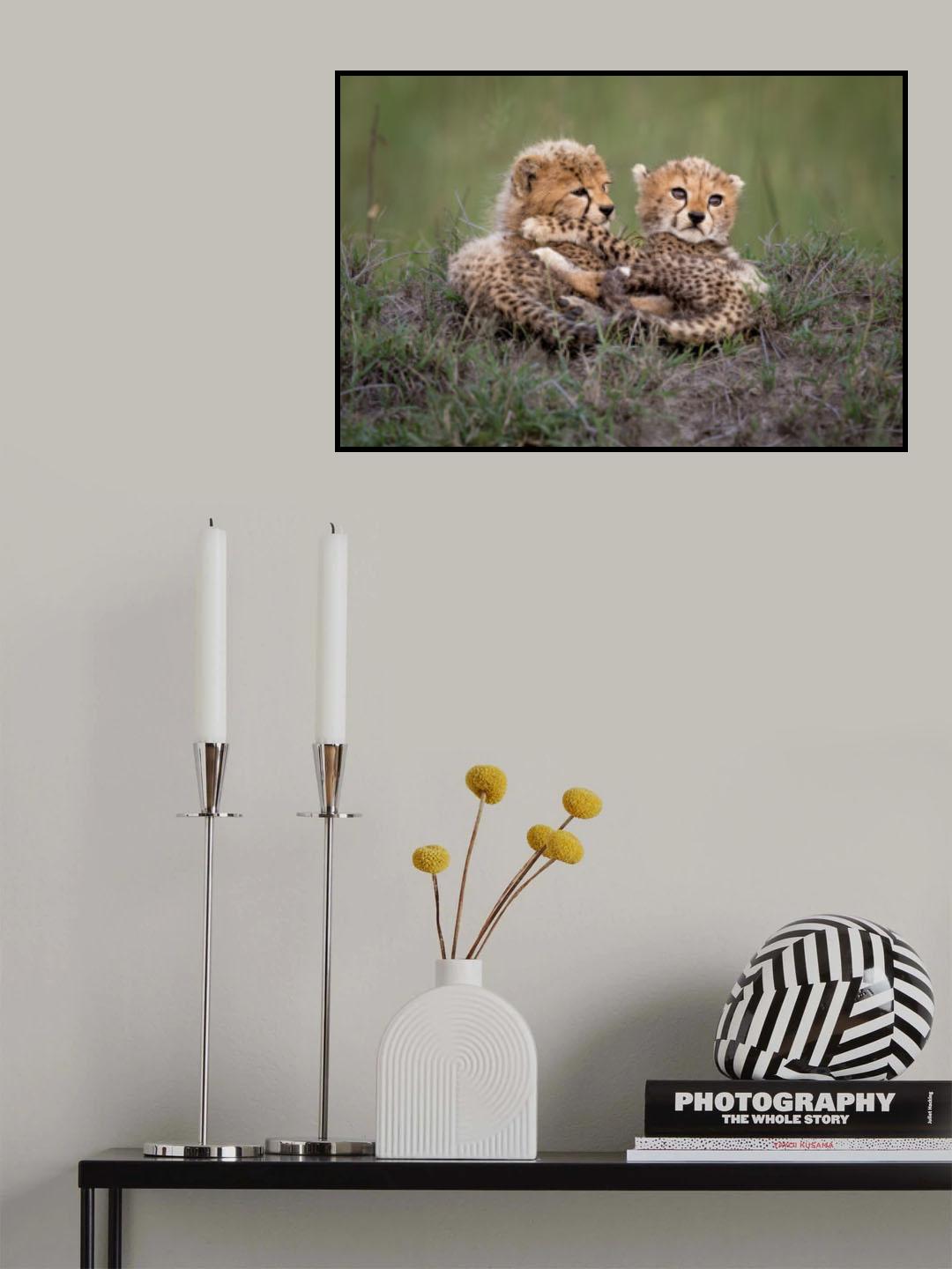 Best Sibling Poster och Canvastavla