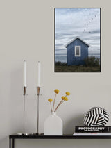 Beach hut Poster och Canvastavla