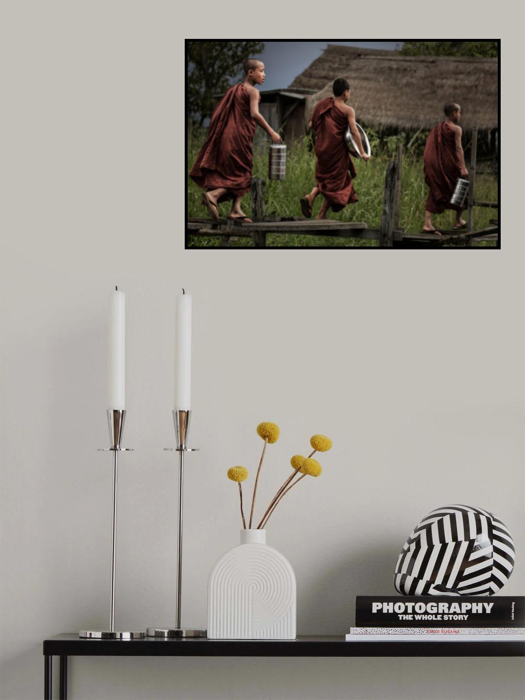 Beggining on a rainy day Poster och Canvastavla