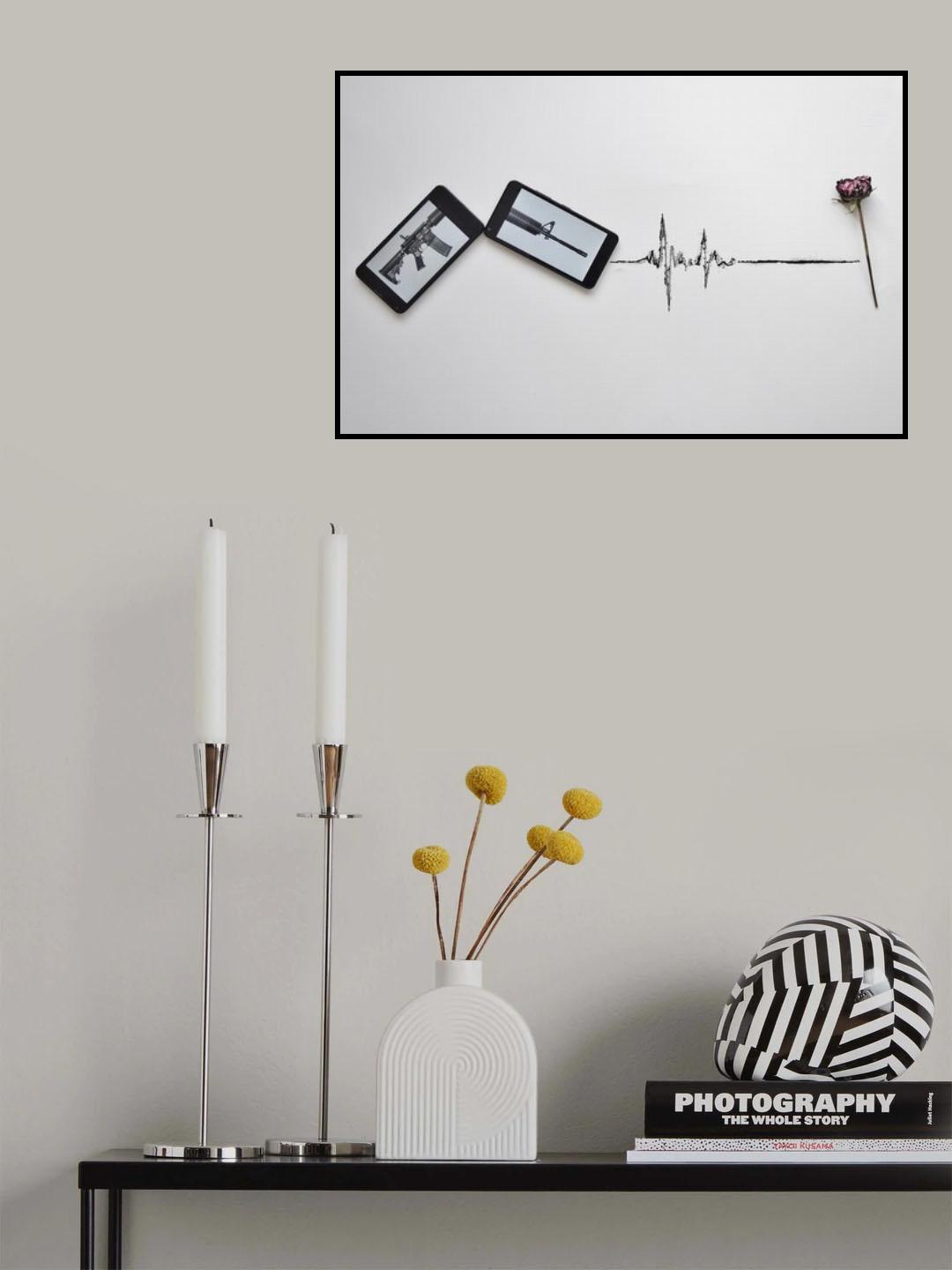 Broken Poster och Canvastavla