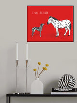 Bad idea Poster och Canvastavla