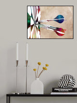 Dart Sport Art 9 Poster och Canvastavla