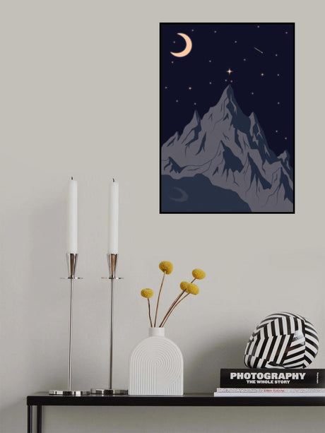 GOOD NIGHT Poster och Canvastavla