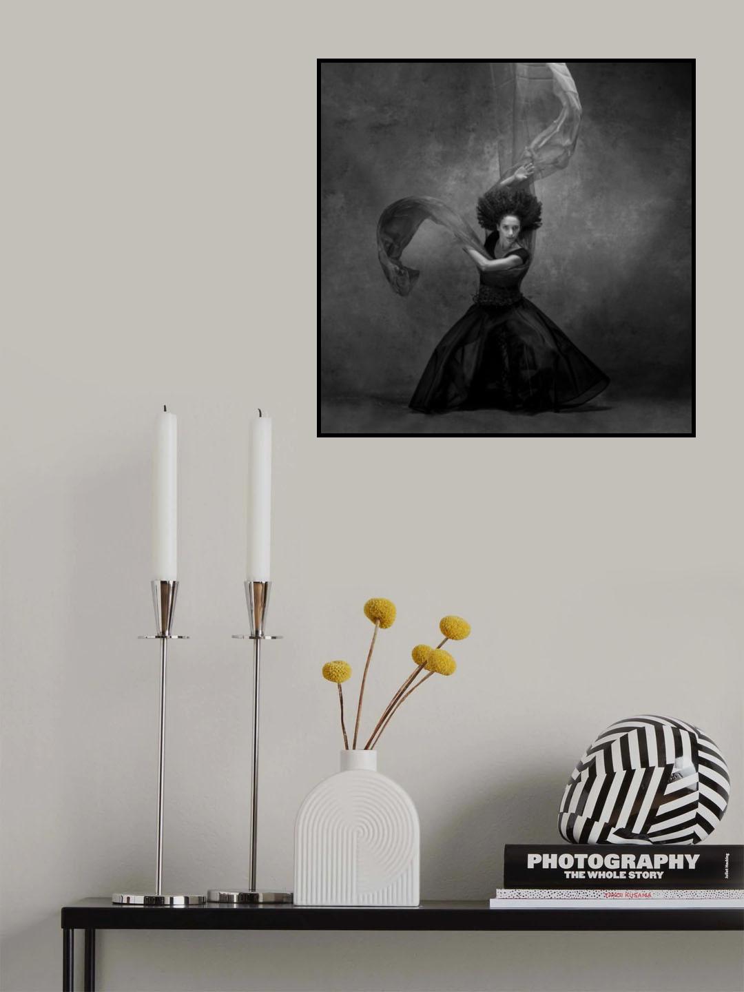 Brenda with overhead light Poster och Canvastavla