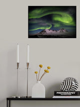 Icelandic Aurora Poster och Canvastavla