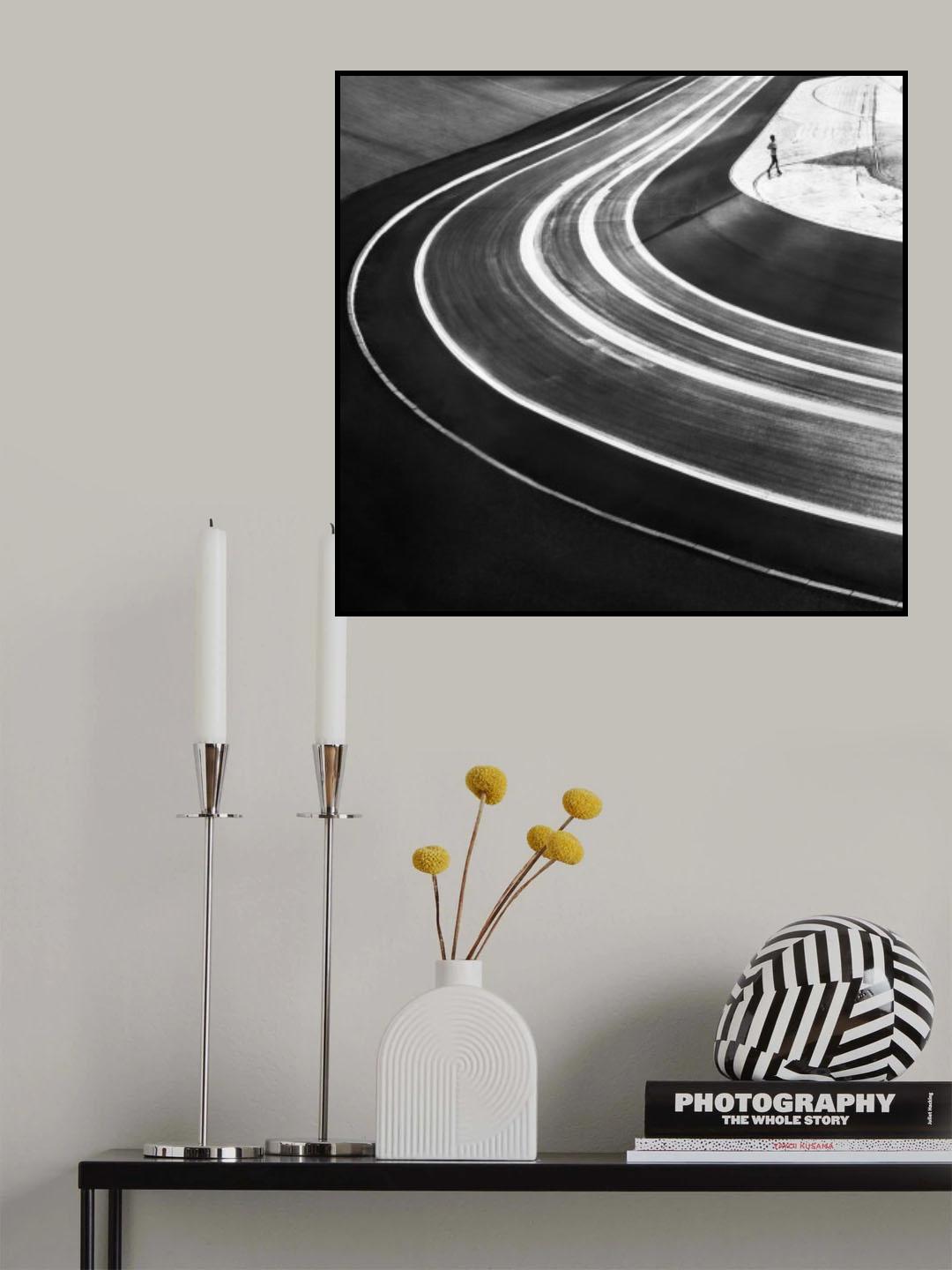 Curves Poster och Canvastavla