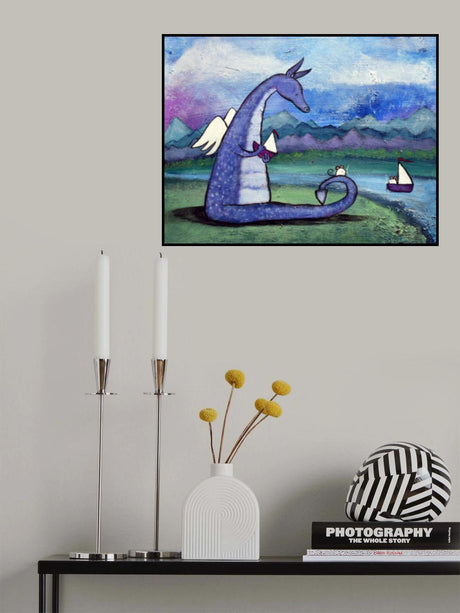 Dragonsboat Poster och Canvastavla