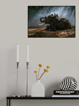 Study with Mighty Poster och Canvastavla