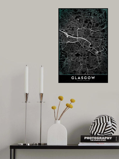 GLASGOW Poster och Canvastavla
