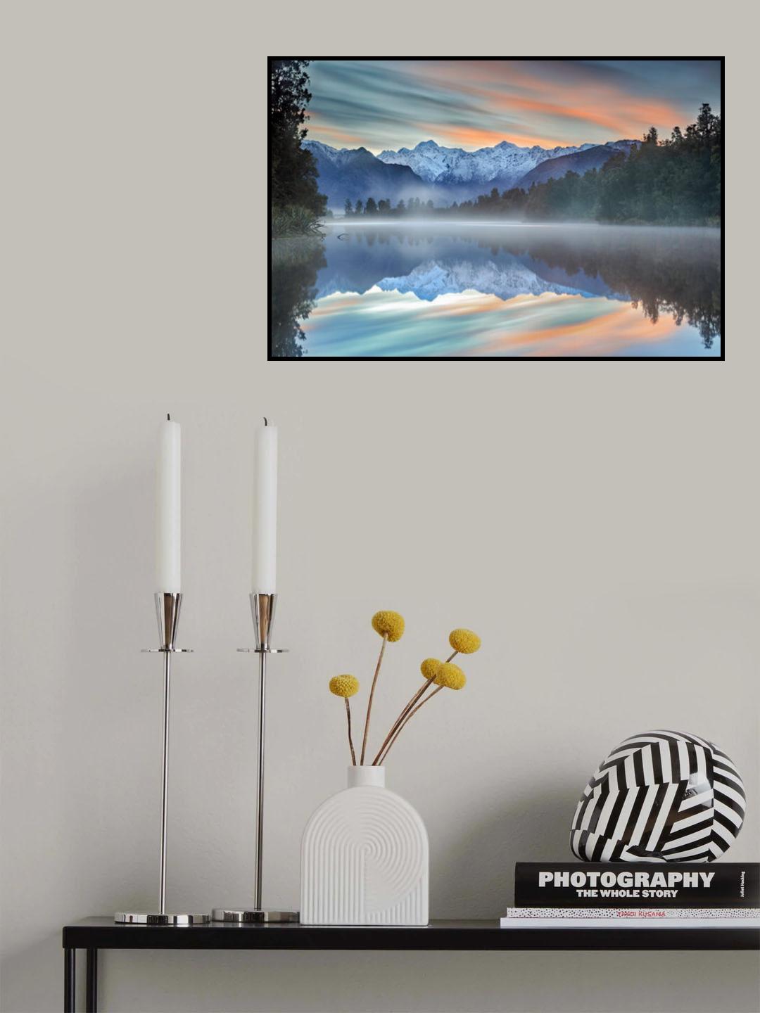Pastel Hues Poster och Canvastavla