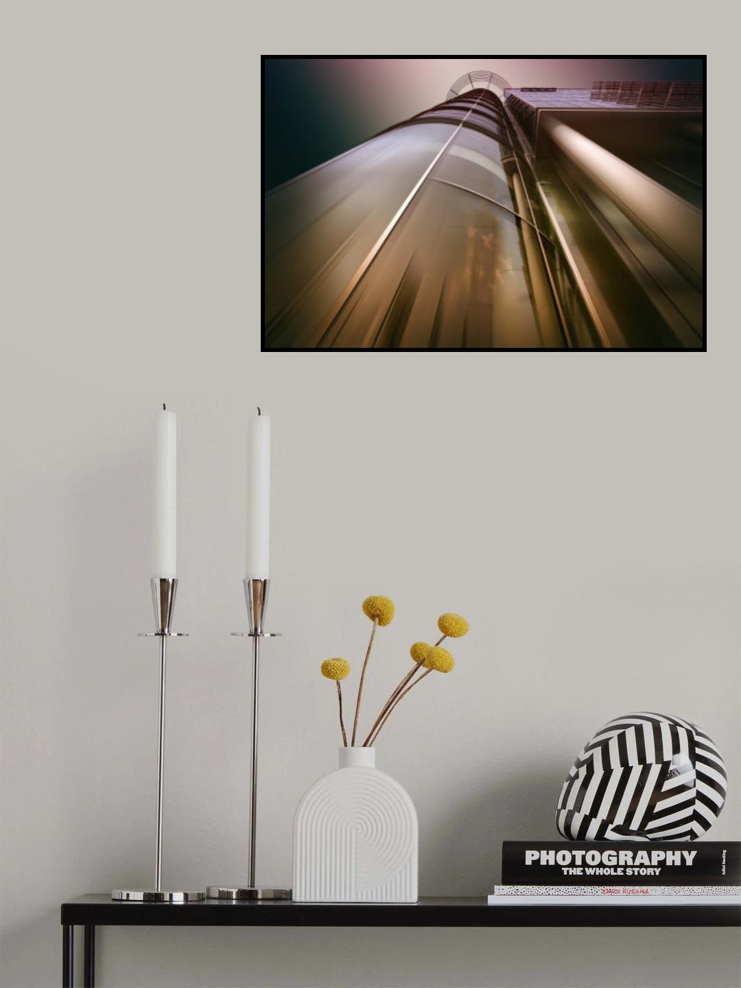 crowned skyscraper Poster och Canvastavla