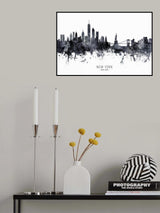 New York Skyline Poster och Canvastavla