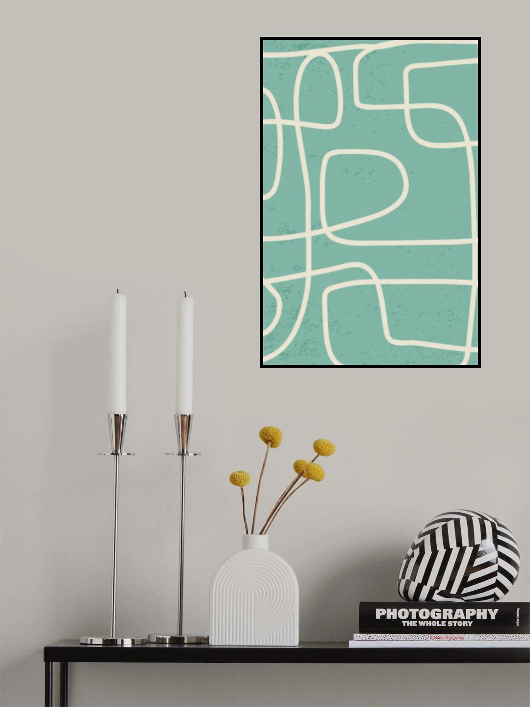 Minimal Line Series #1 Poster och Canvastavla
