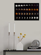 Lunar Eclipse Poster och Canvastavla