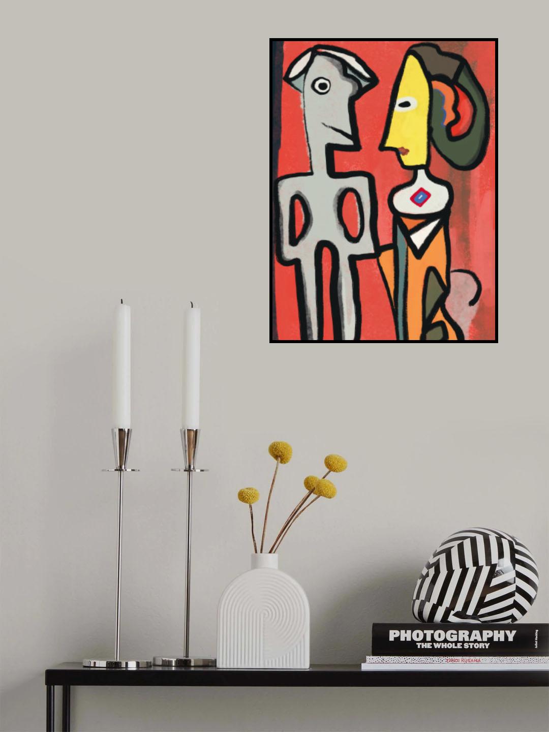 2 Poster och Canvastavla