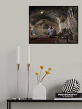 Traditional woven fabric Poster och Canvastavla