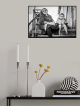 On the stairs Poster och Canvastavla