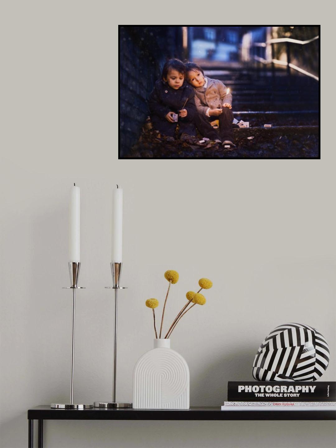 The little match sellers Poster och Canvastavla