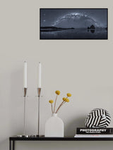 The Milky Way over Wharariki Beach Poster och Canvastavla