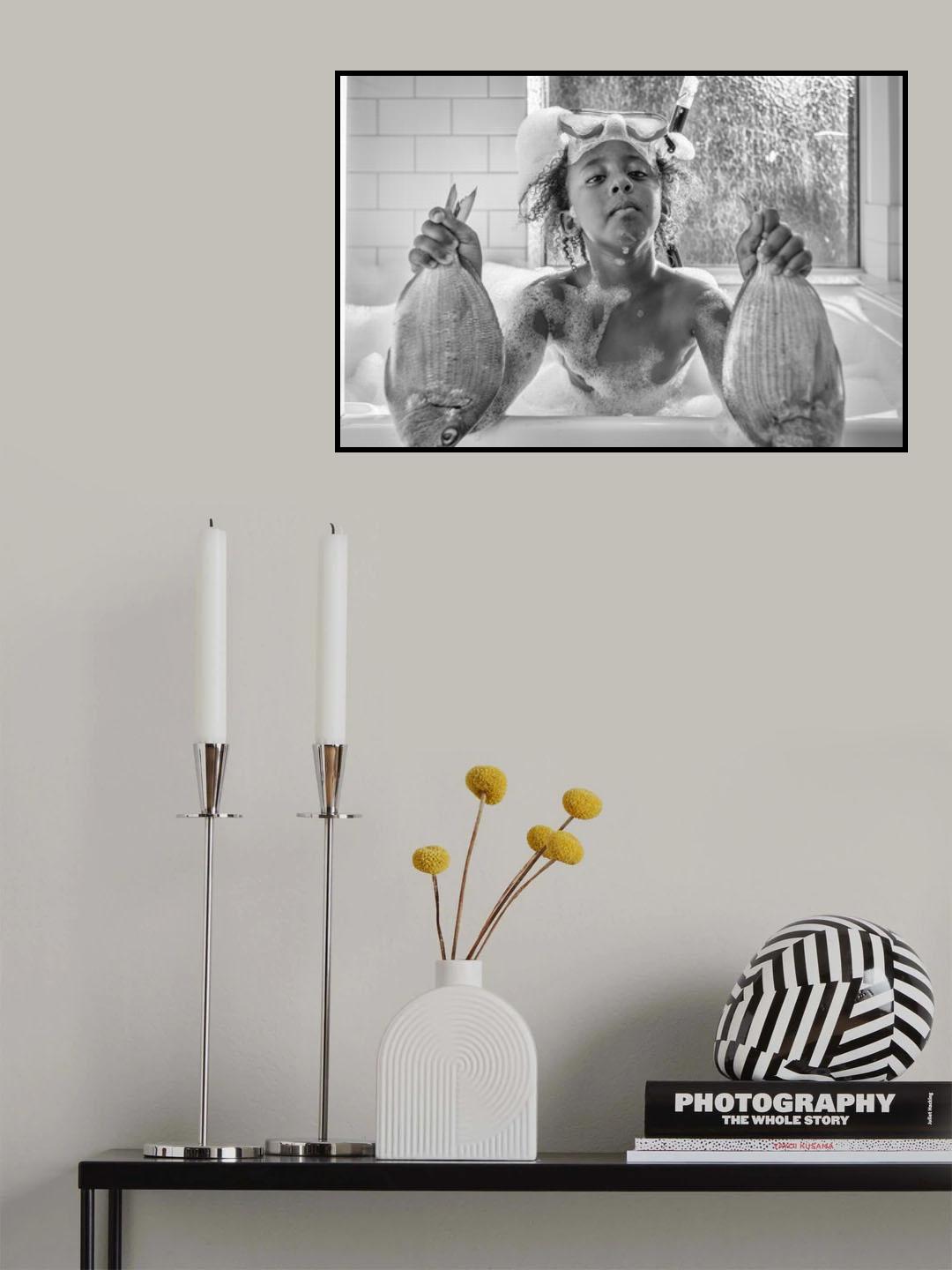 We have fish for dinner tonight Poster och Canvastavla