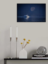 Moon night Poster och Canvastavla