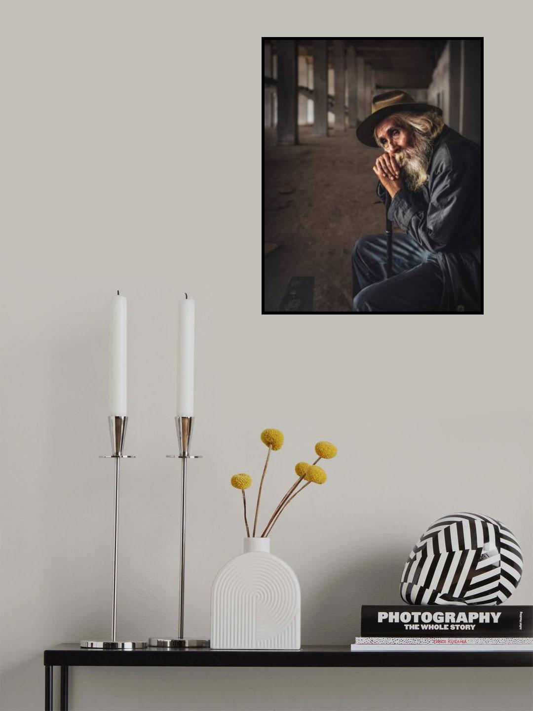 Waiting Poster och Canvastavla