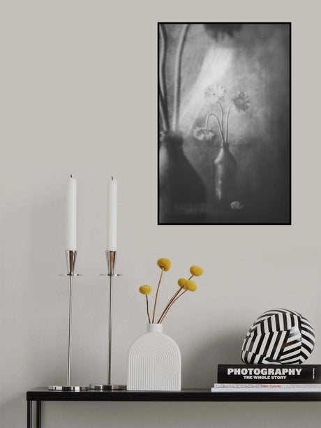 Black, White and Grey Poster och Canvastavla