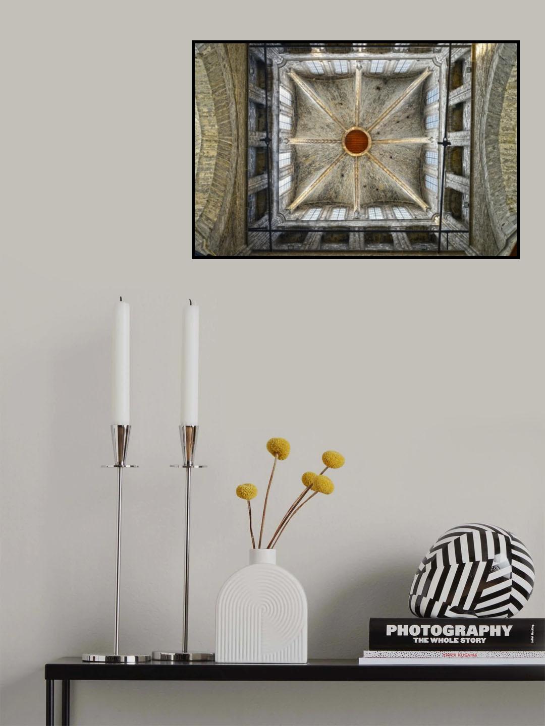 Roof of church Poster och Canvastavla