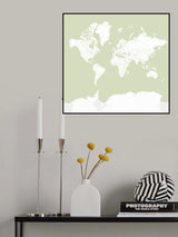 Xolani world map Poster och Canvastavla