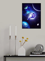 Astro Travel Poster och Canvastavla