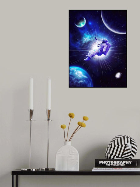 Astro Travel Poster och Canvastavla