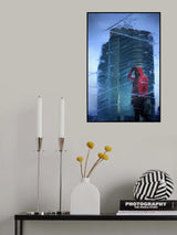 The Red Riding Hood in the City Poster och Canvastavla