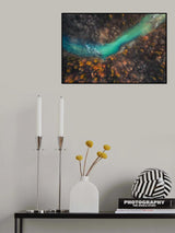 Emerald stream Poster och Canvastavla