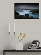 Waterfall of Gods Poster och Canvastavla