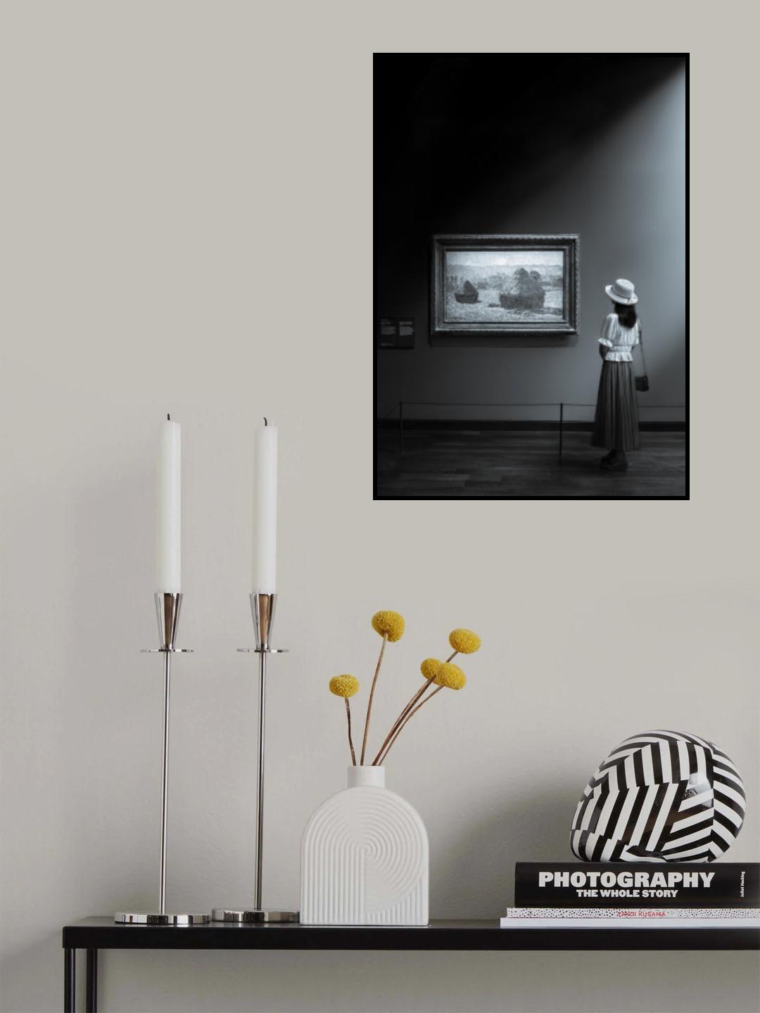 Haystack on Canvas Poster och Canvastavla